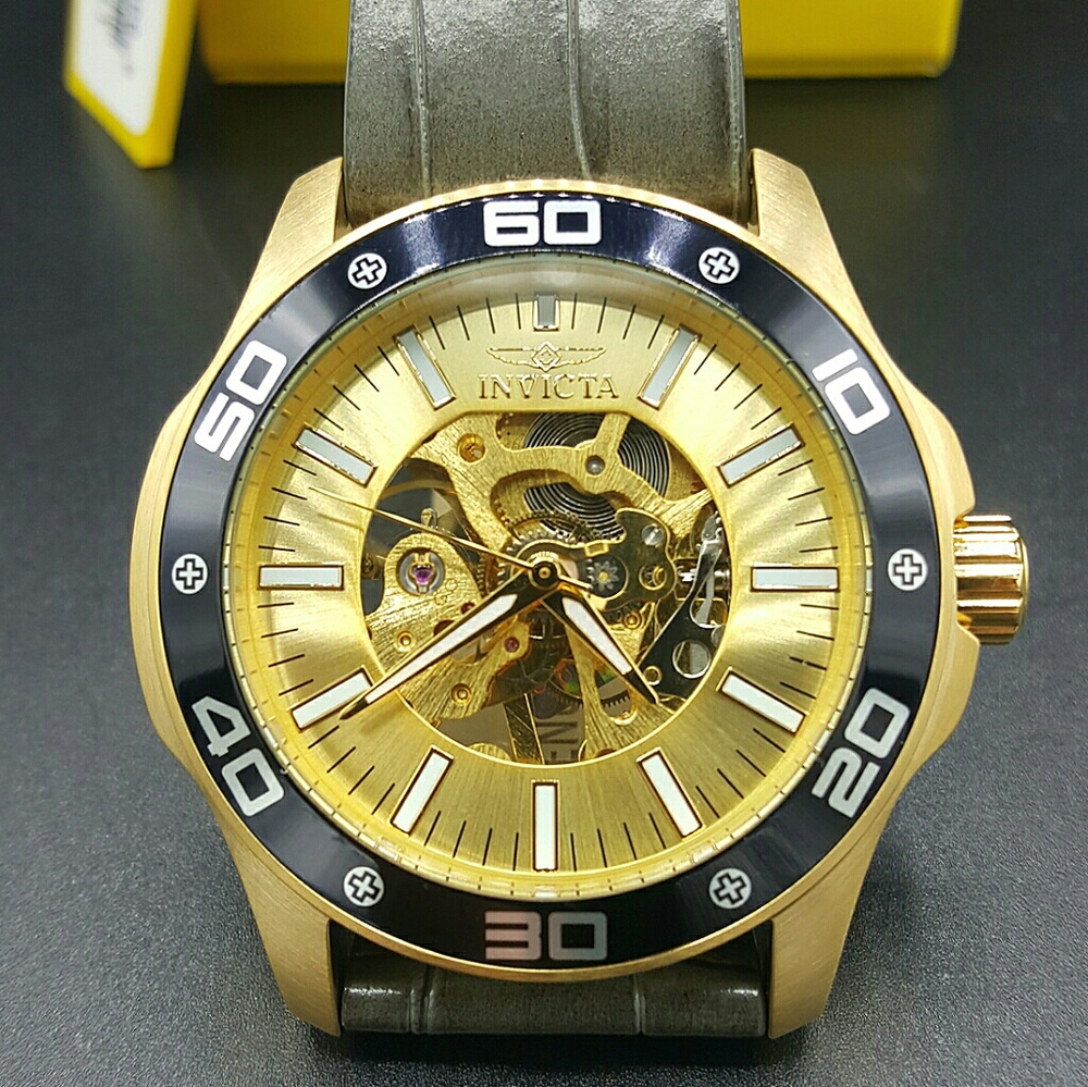 FIRM PRICE-ON SALE-NWOT INVICTA MECHANICAL MEN'S WATCH (WATCH ONLY)